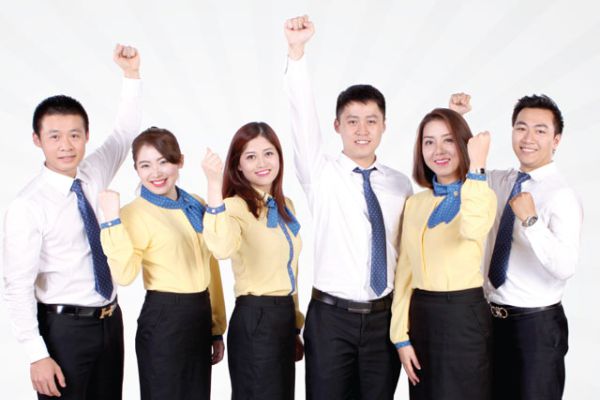 May đồng phục sơ mi tại Dĩ An