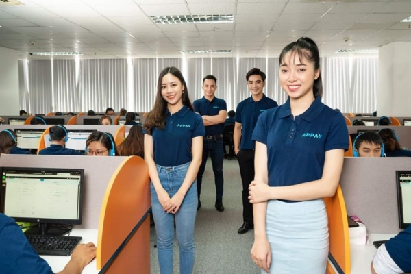 May đồng phục tại Cần Giờ