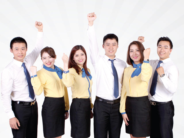 May đồng phục tại huyện Đức Huệ