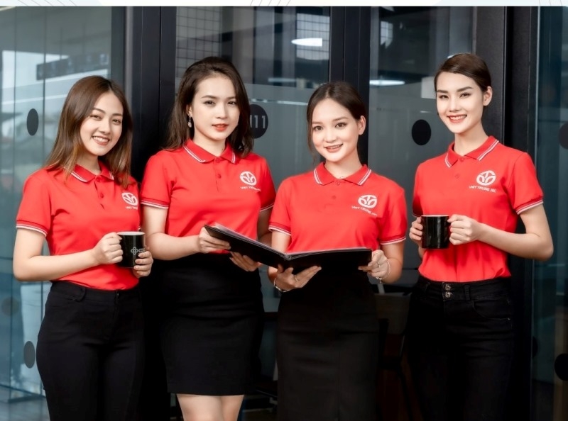 May đồng phục Bình Phước