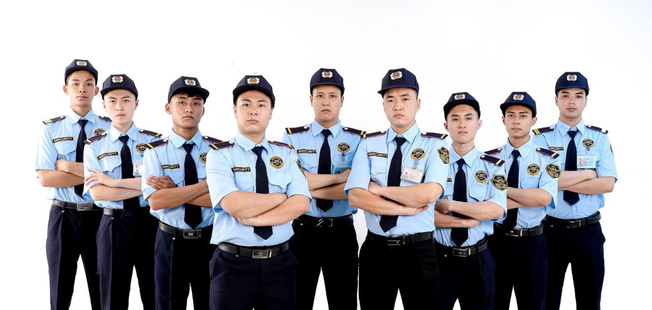 May đồng phục bảo vệ Tiền Giang