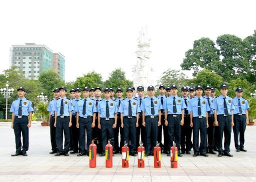 May đồng phục bảo vệ Tiền Giang