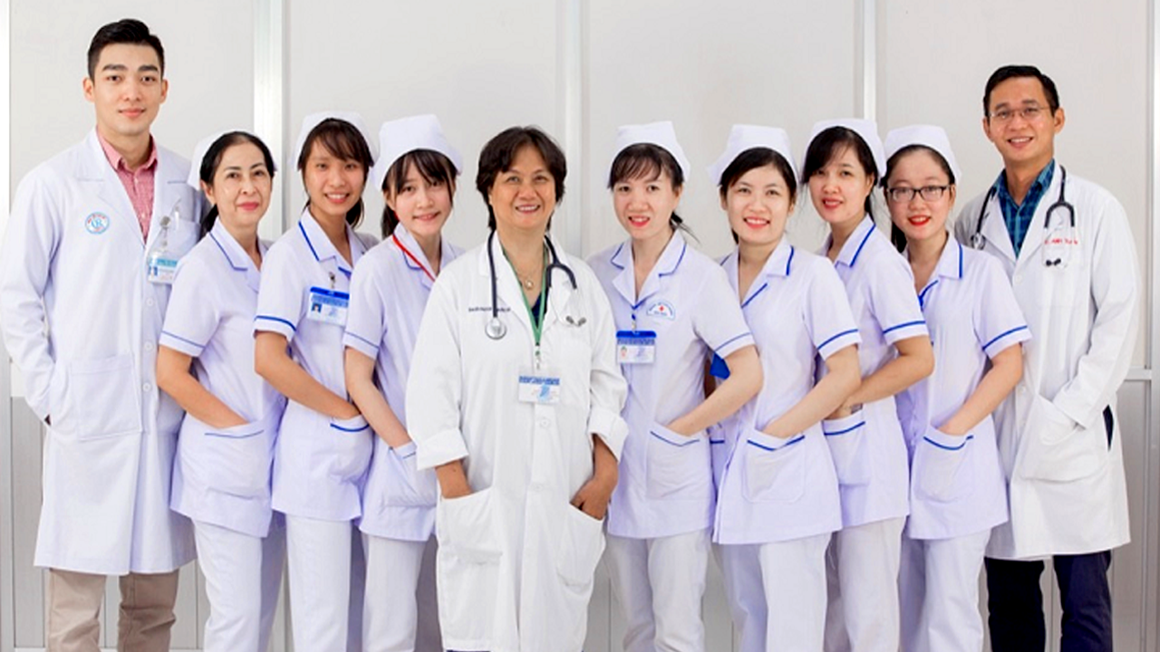 May đồng phục y tế Tiền Giang