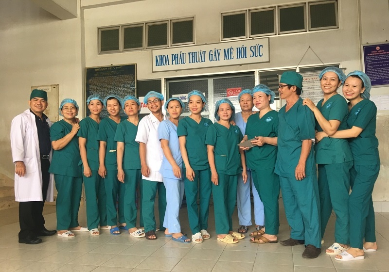 May đồng phục y tế Tiền Giang