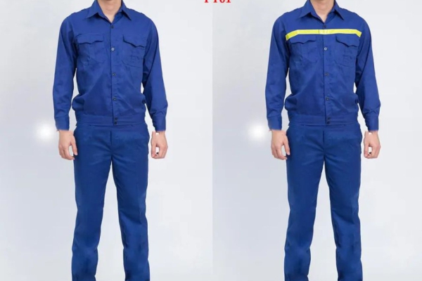 Bảo hộ lao động màu xanh Bích