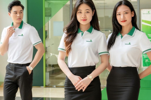 Áo thun vietcom bank