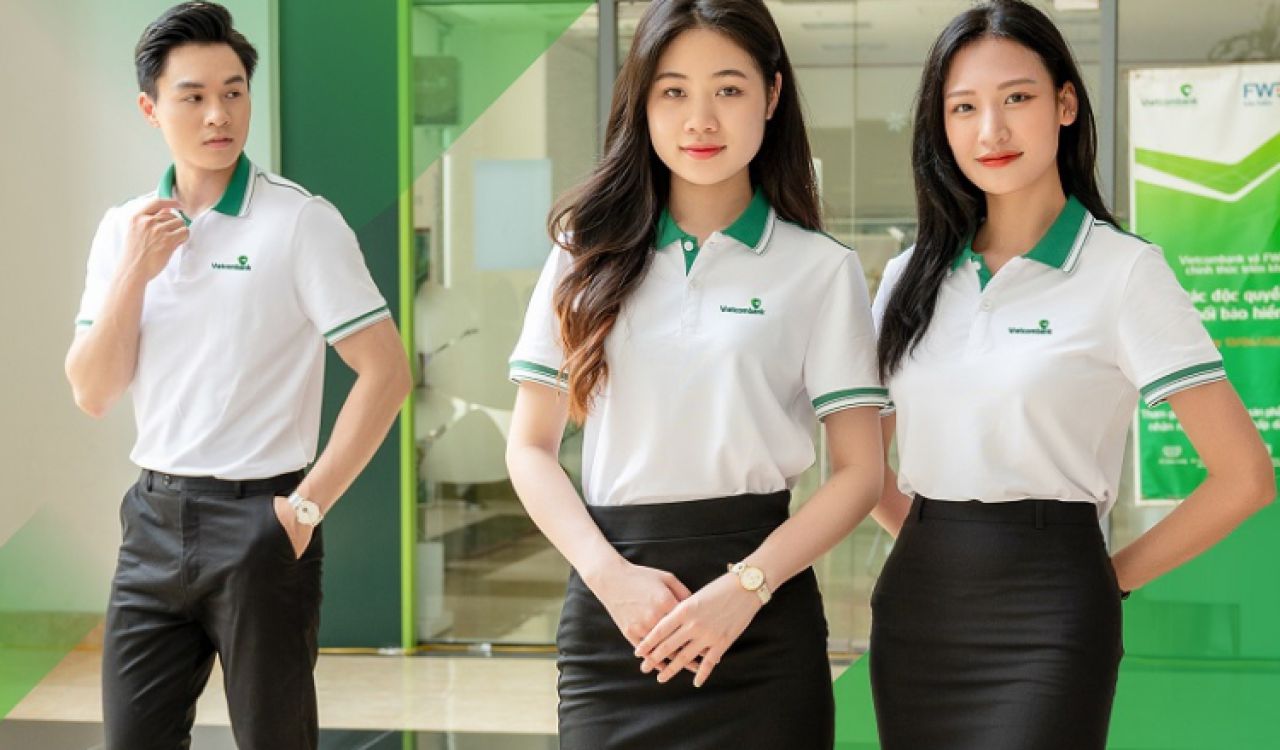 Áo thun vietcom bank