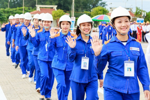 Đồng phục bảo hộ lao động cây xăng