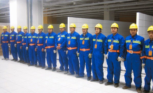 May đồng phục bảo hộ Vĩnh Long