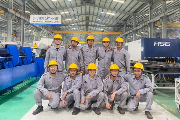 May đồng phục bảo hộ Vĩnh Long